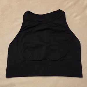 EUC Womens Lululemon Black Sports Bra. Size 8.